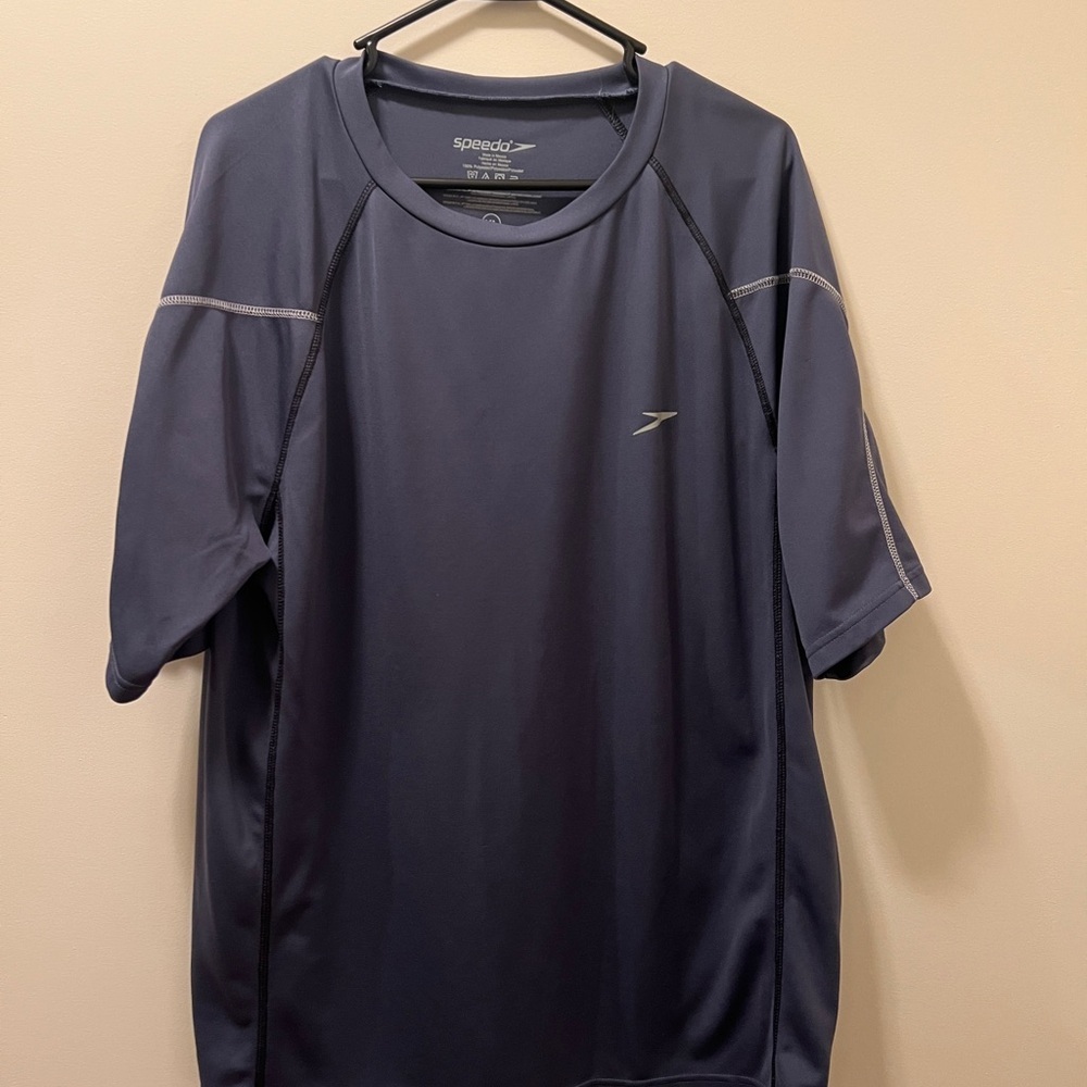 Speedo Navy Blue Athletic Shirt
